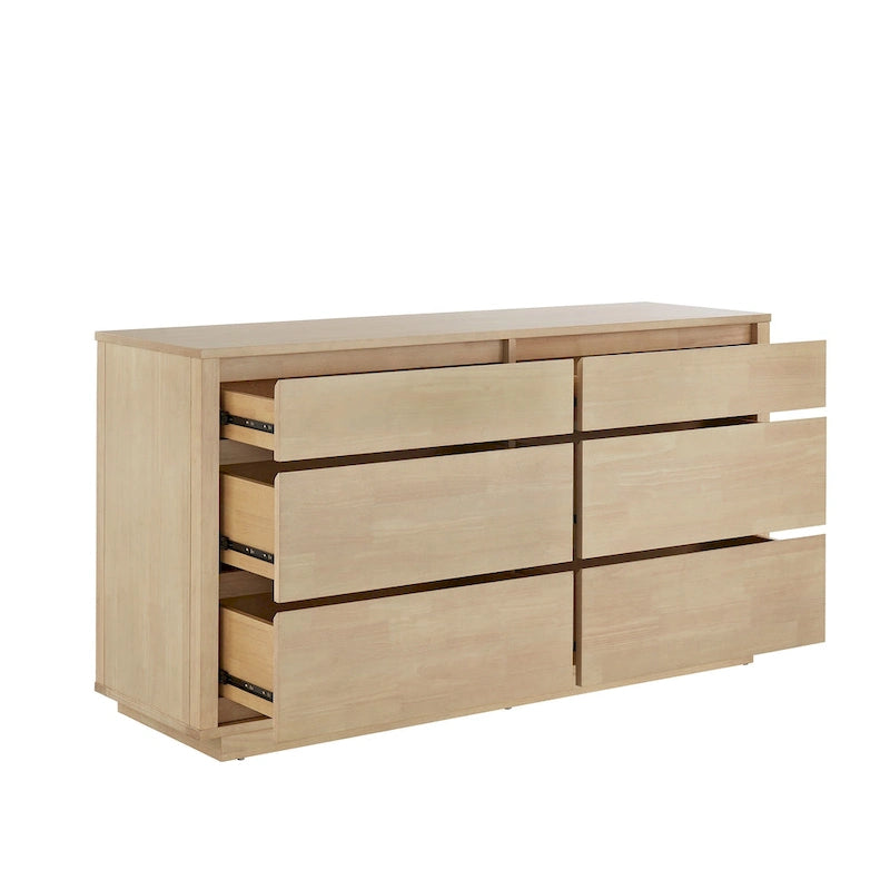 Commode 6 tiroirs d'inspiration danoise par