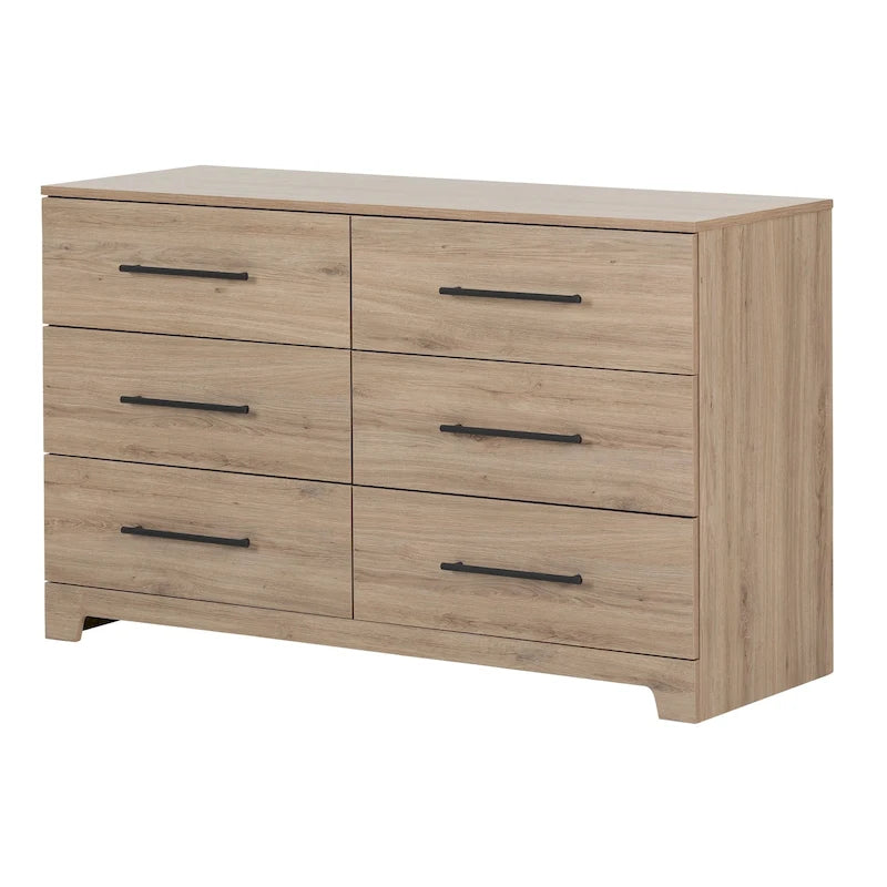 Commode double à 6 tiroirs
