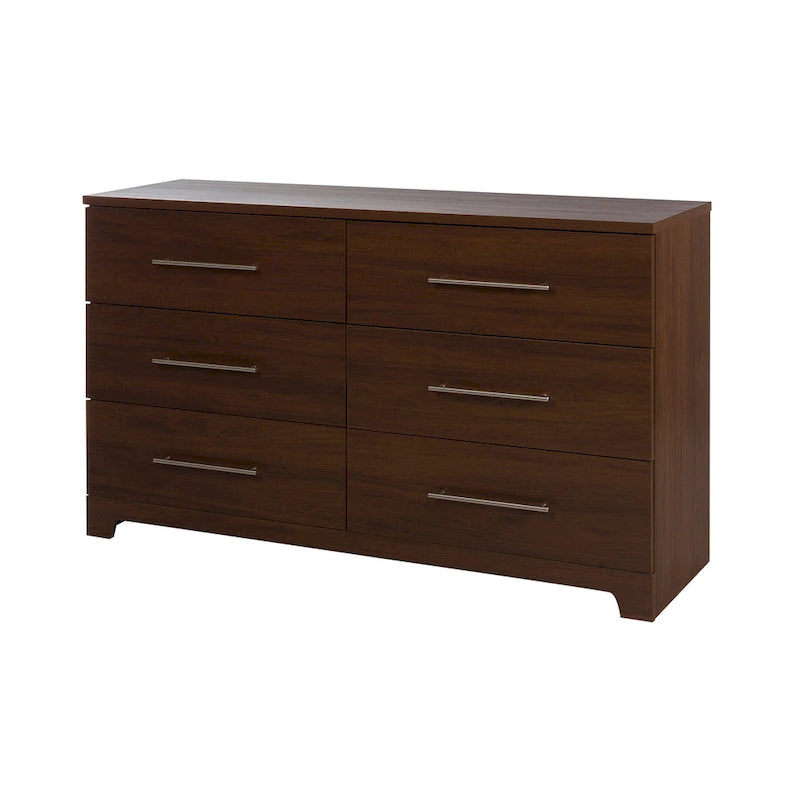 Commode double à 6 tiroirs