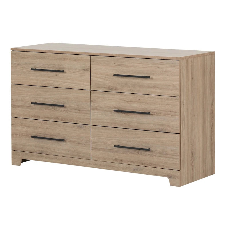 Commode double à 6 tiroirs