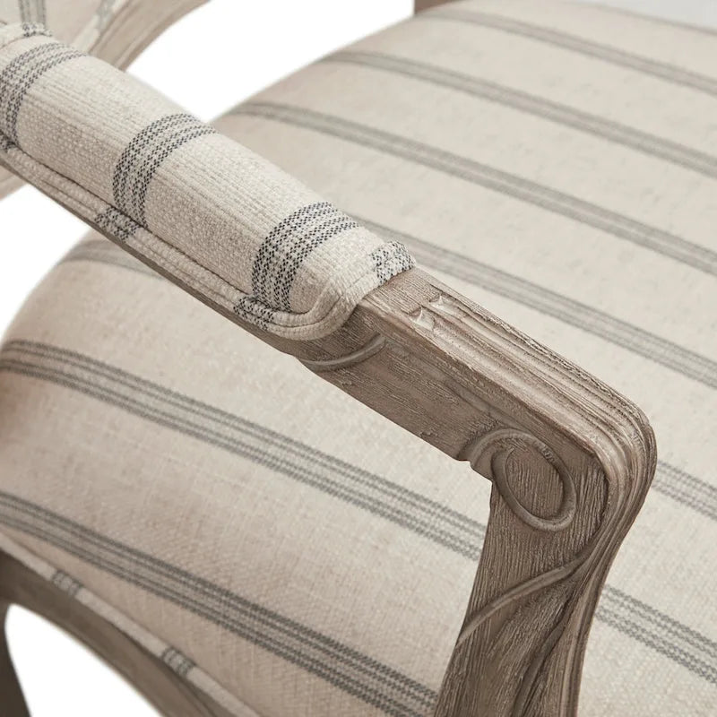 Chaise Charlotte en bois apparent camel naturel avec dossier de chameau