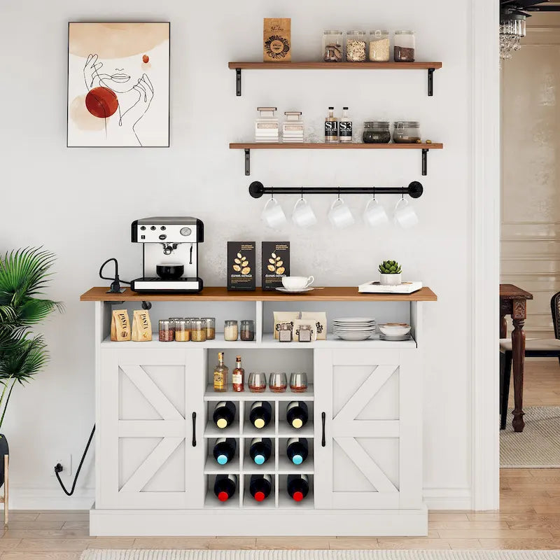 Meuble pour bar à café