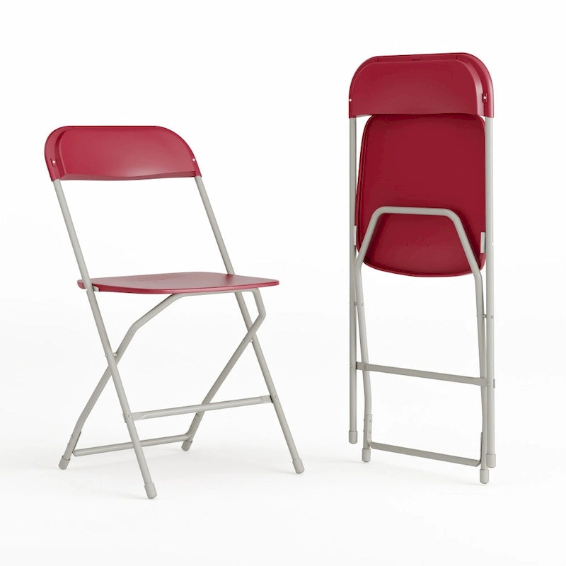 Chaise pliante en plastique – Capacité de 295 kg – Chaise événementielle