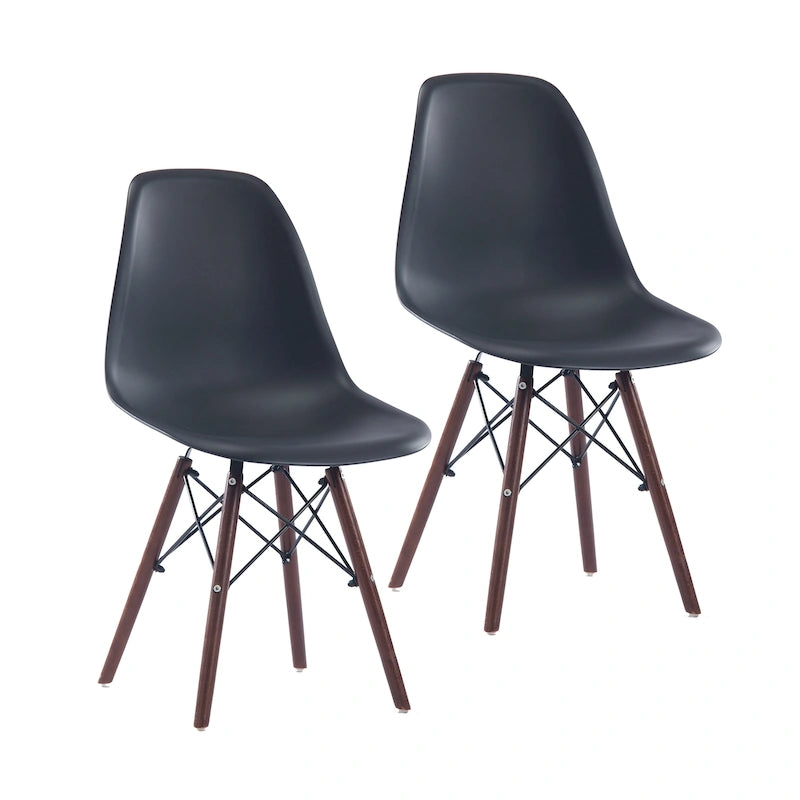 Ensemble de 2 chaises de salle à manger élégantes et modernes