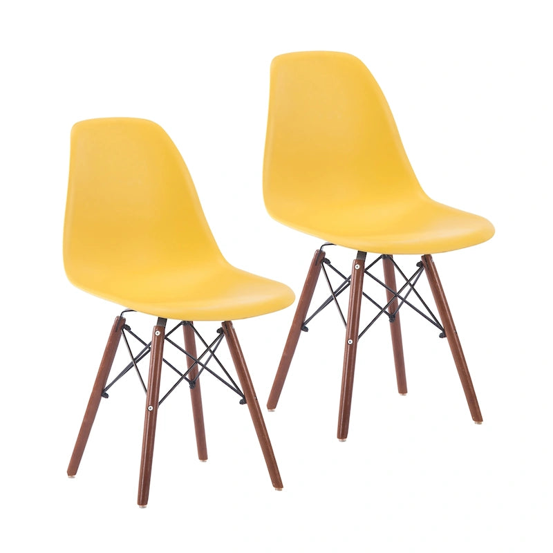 Ensemble de 2 chaises de salle à manger élégantes et modernes