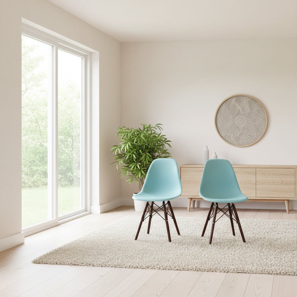 Ensemble de 2 chaises de salle à manger élégantes et modernes