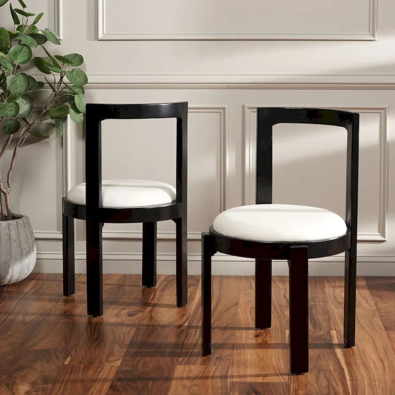 Chaise de salle à manger ronde de 19 pouces [LOT de 2] - 20Lx21Px33H