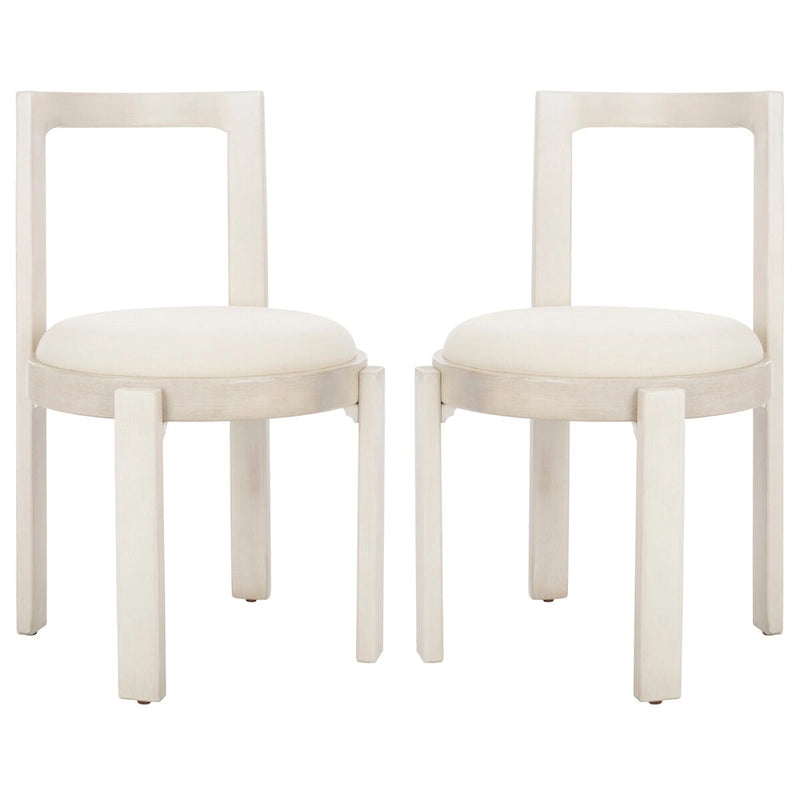 Chaise de salle à manger ronde de 19 pouces [LOT de 2] - 20Lx21Px33H